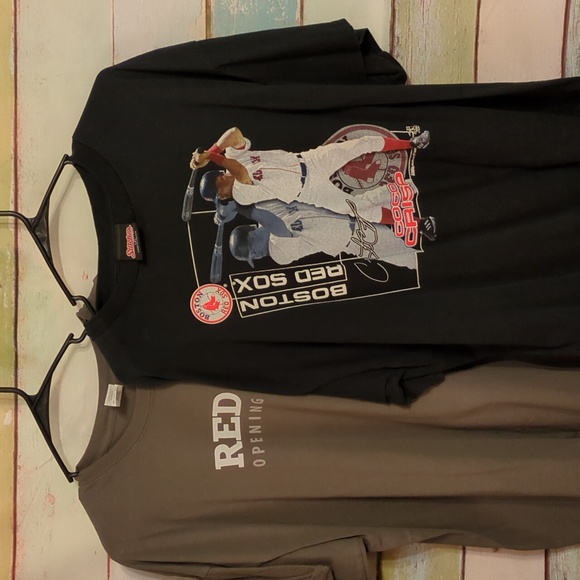 Lot of 2 Red Sox T-shirts XXL - Picture 1 of 8